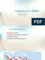 DataManagement in BMKG