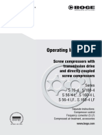Boge S Series LF Operating Instructions PDF