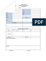 UMEF University Student Service Department Recheck Form: Reg. No