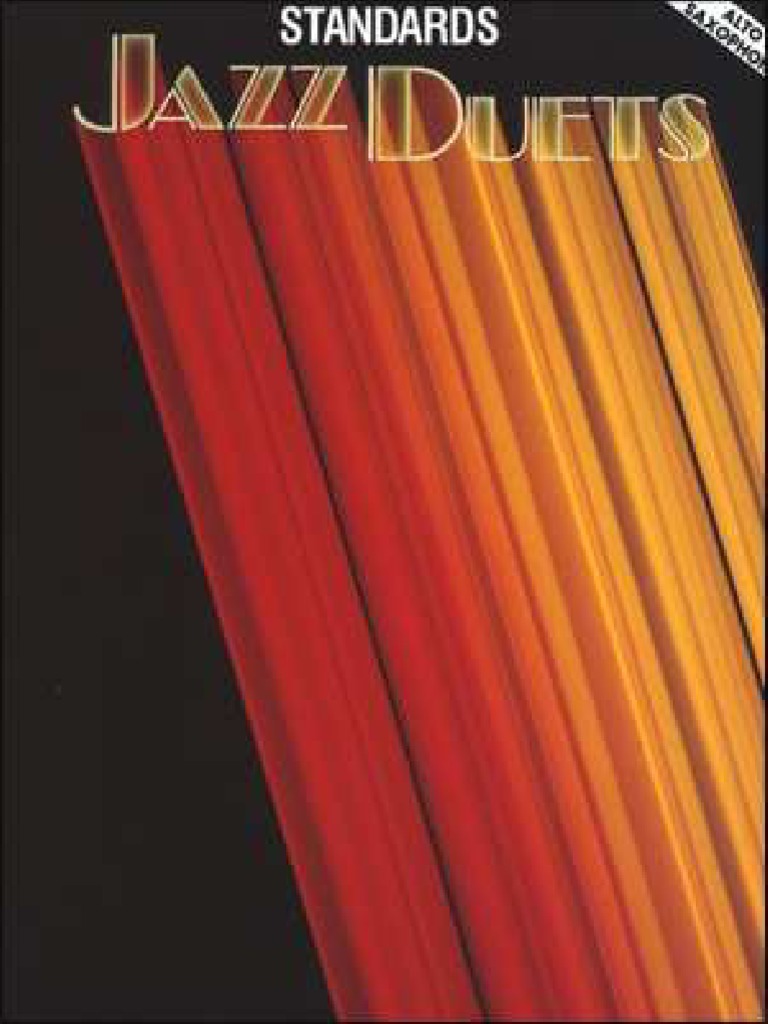 Jazz Duets Standards Alto Sax
