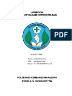 Logbook Konsep Dasar Keperawatan: Poltekkes Kemenkes Makassar Prodi D.Iv Keperawatan