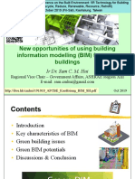 New Opportunities of Using Building Information Modelling (BIM) For Green Buildings