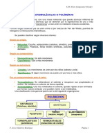 4. Macromoléculas (polimeros y biomoleculas)