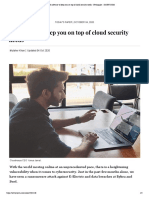 A Software To Keep You On Top of Cloud Security Needs - Newspaper