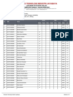 Laporan Statistik Kelas Semester Ganjil Tahun 2020-2021 Mata Kuliah Komputasi Numerik Terapan Pertemuan 3