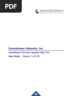 Grandstream Networks, Inc.: Grandstream Firmware Upgrade Utility Tool