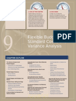 Flexible Budgets, Standard Costs, and Variance Analysis: Chapter Outline