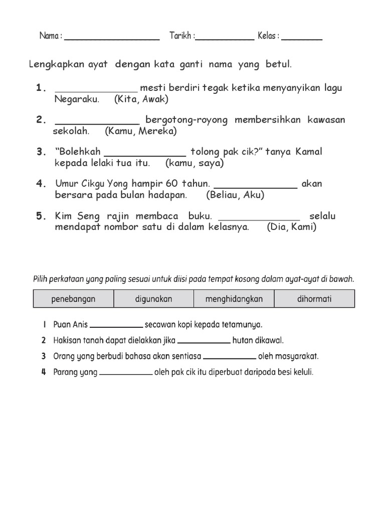 Ujian Pemulihan Pdf