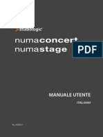 Numa Concert Stage Manual IT PDF