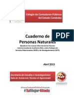 Cuaderno Personas Naturales Abril 2015