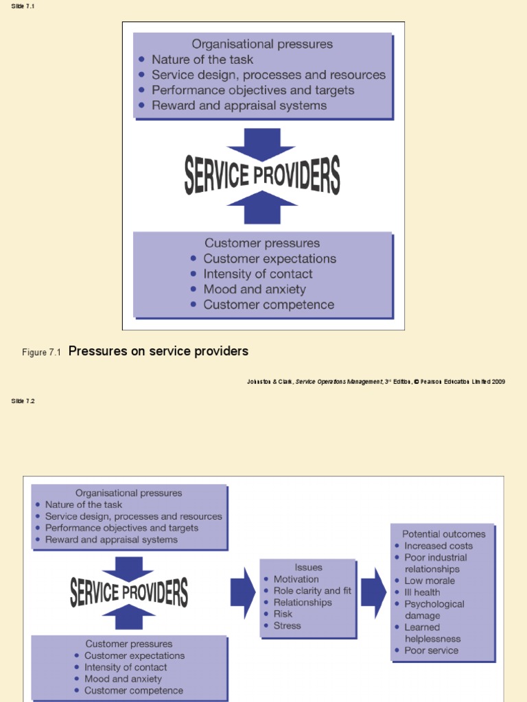 Pressures On Service Providers | PDF