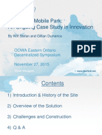 Fetherston Mobile Park Case Study in Decentralized Innovation
