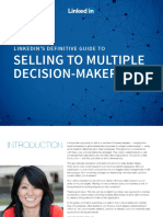 Linkedins Definitive Guide To Selling To Multiple Decision Makers