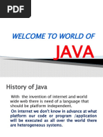 Java Lab Lecture-1