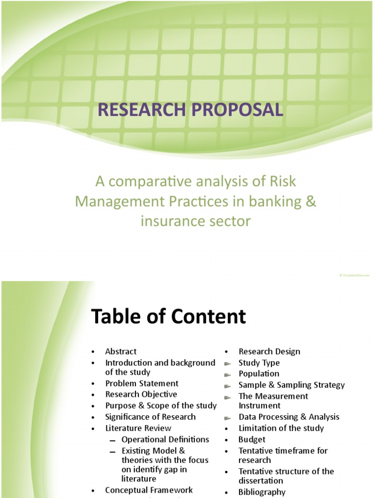 Research Proposal | PDF | Risk | Risk Management