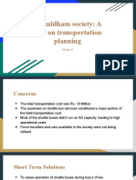 Gokuldham Society - A Case On Transportation Planning