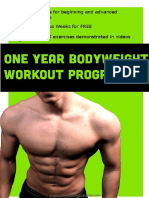 1 Year Bodyweight Program PDF