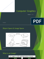 Computer Graphics: Chapter - 1 + 2