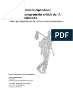 Vances Interdisciplinarios para Una Comprensión Crítica de La Contabilidad