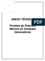 Pruebas de Potencia Máxima en Unidades Generadoras PDF