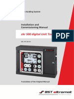 Ekr 500 Digital Unit Touch: Installation and Commissioning Manual