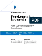 Modul 5. Perekonomian Indonesia
