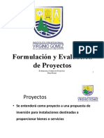Evaluación Proyectos Resumen PDF