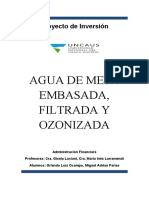 Portada Proyecto de Inversión Crstal