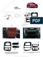 Install kit manual for SPH-EVO62DAB-CLIO radio