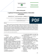 Legislańia Privind Protecńia Solului Şi Subsolului În România