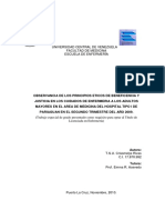 Observancia de Los Principios Eticos PDF