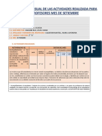 Informe Mensual - Setiembre PDF