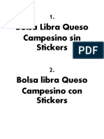 Formatos Stickers