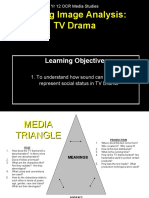 Moving Image Analysis: TV Drama: Learning Objectives
