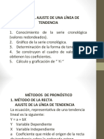 SESION 6 - Pasos del ajuste de una linea de tendencia