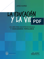 La educación y la vida- JHuergo.pdf