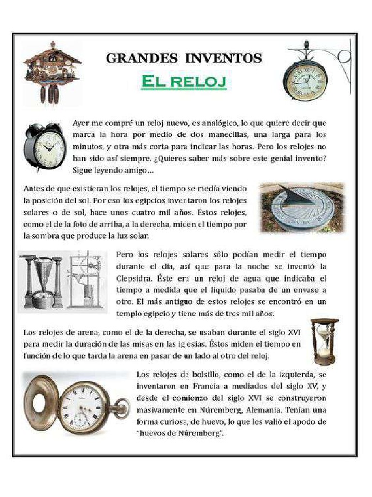 Grandes Inventos | PDF