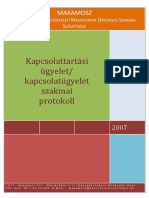 Kapcsolatügyeleti Protokoll 2007 PDF