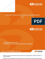 Clase 5 Primeras Etapas Del Desarrollo Embrionario II - 202020 - 1 - PDF