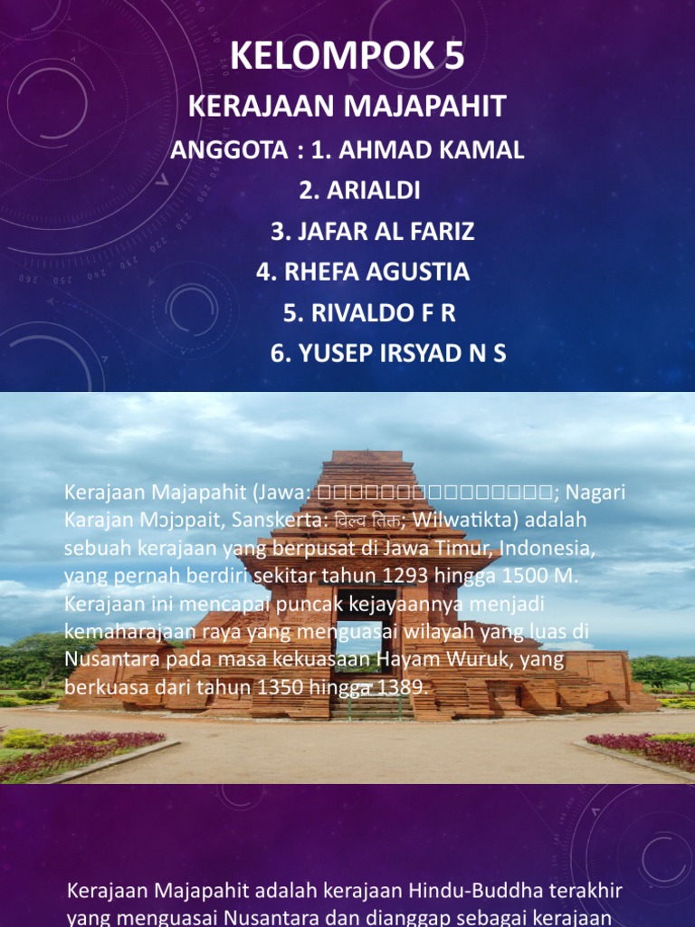 Power Point Kerajaan Majapahit