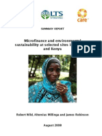 Microfinance in East Africa WWF Care LTS