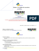 5.python Chaines PDF