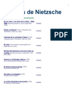 Textos de Nietzsche