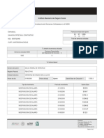 Constancia de Semanas Cotizadas Del Asegurado