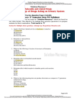 Unit 03 Pharmacology With Answers