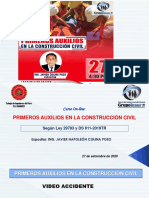 Primeros Auxilios en Construccion Civil