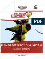 Plan de Desarrollo SM 20202023 Sancionado PDF
