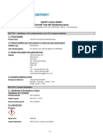 Safety Data Sheet Clorox® Total 360 Disinfecting Spray: According To Regulation (EC) No 1907/2006, Annex II, As Amended