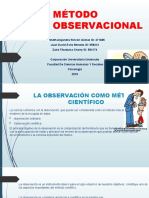 Método Observacional Exposicion