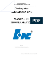 Programación de Fresadora CONTROL HNC PDF